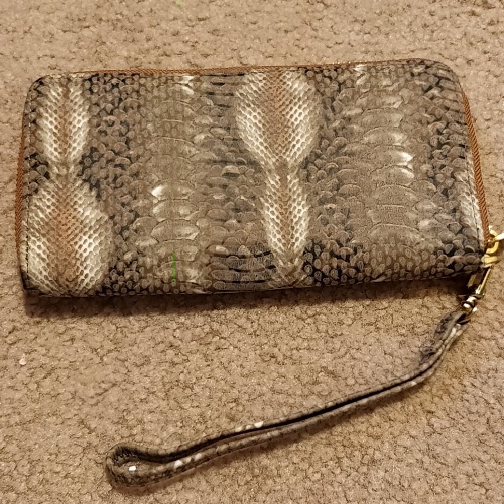 * Miztique Wallet Python Pattern Zip Around - image 6